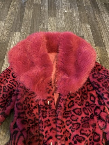Leopard print faux - print,